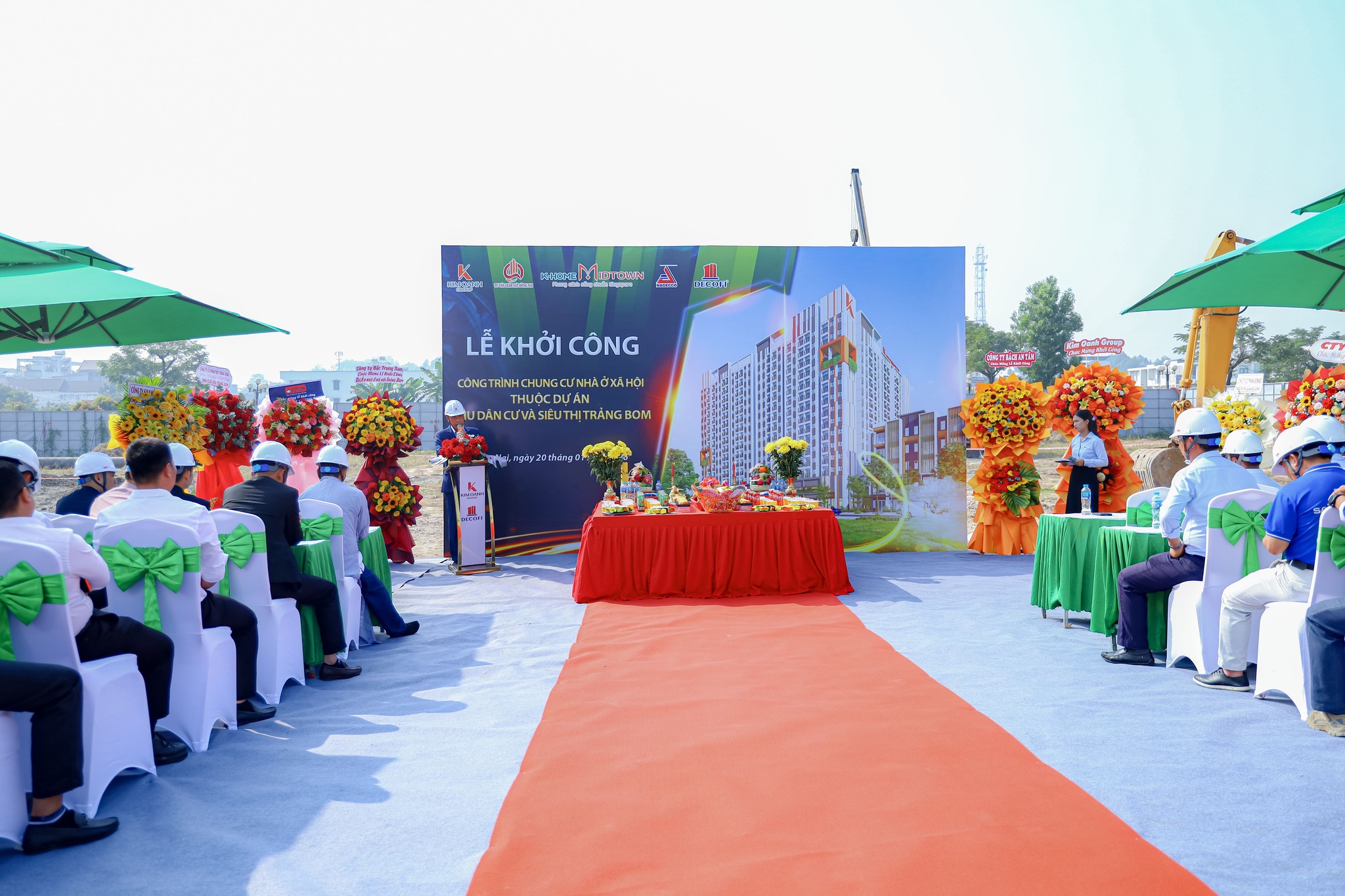 Lễ khởi công Chung cư nhà ở xã hội thuộc dự án K-Home Midtown