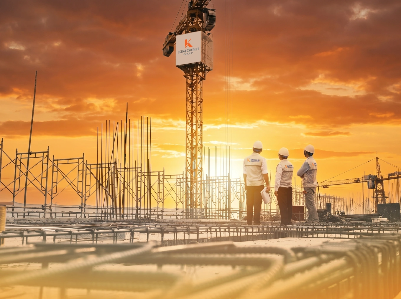 Kim Oanh Construction (thành viên Kim Oanh Group) đang từng bước chứng minh tầm vóc thông qua việc đảm nhận vai trò tổng thầu tại các dự án lớn (Ảnh: Kim Oanh Group).